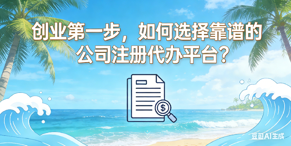 创业第一步，如何选择靠谱的公司注册代办平台？