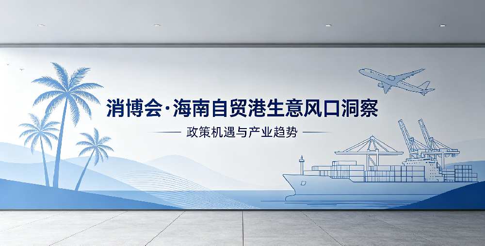 跟着董宇辉逛消博会，看懂海南自贸港生意风口