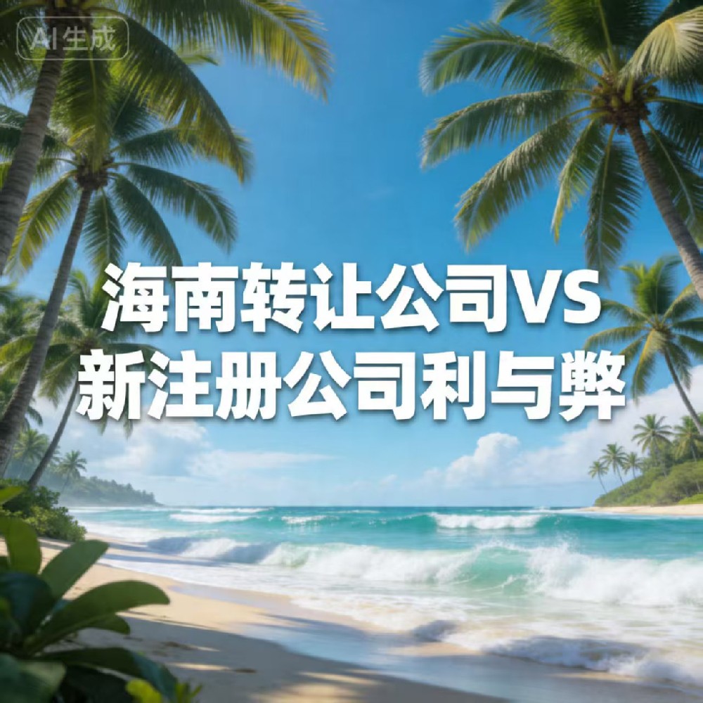 海南转让公司 vs 注册新公司：利弊全解析