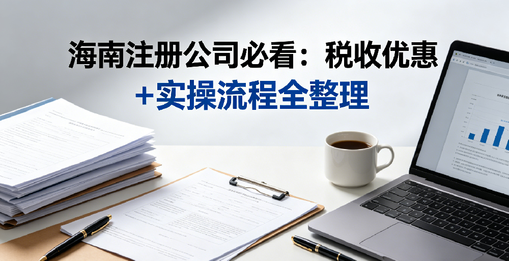 海南注册公司必看：税收优惠 + 实操流程全整理