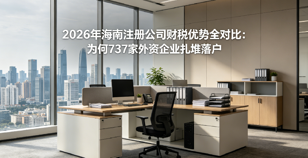 2026 年海南注册公司财税优势全对比：为何 737 家外资企业扎堆落户
