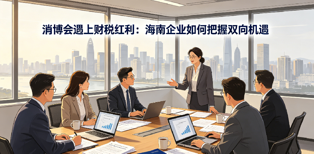 消博会遇上财税红利：海南企业如何把握双向机遇