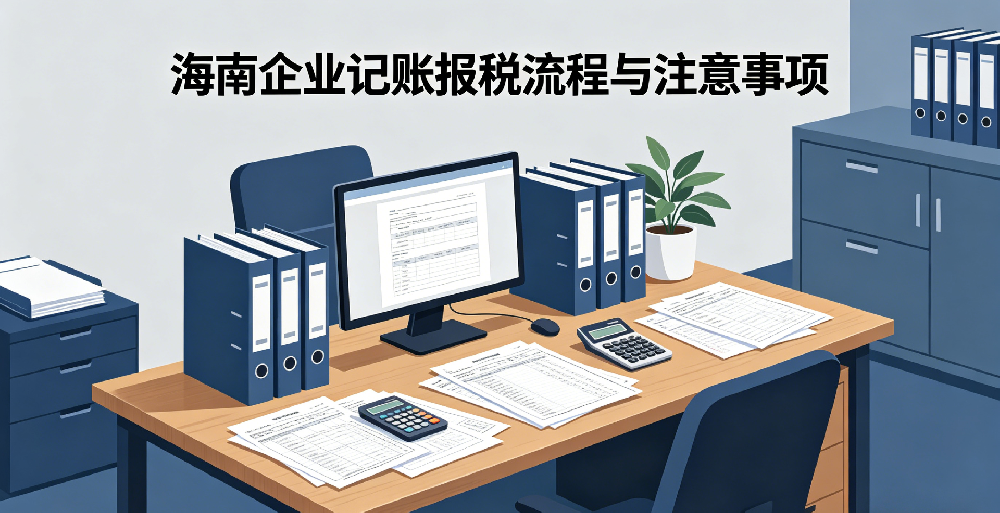 海南企业记账报税流程与注意事项