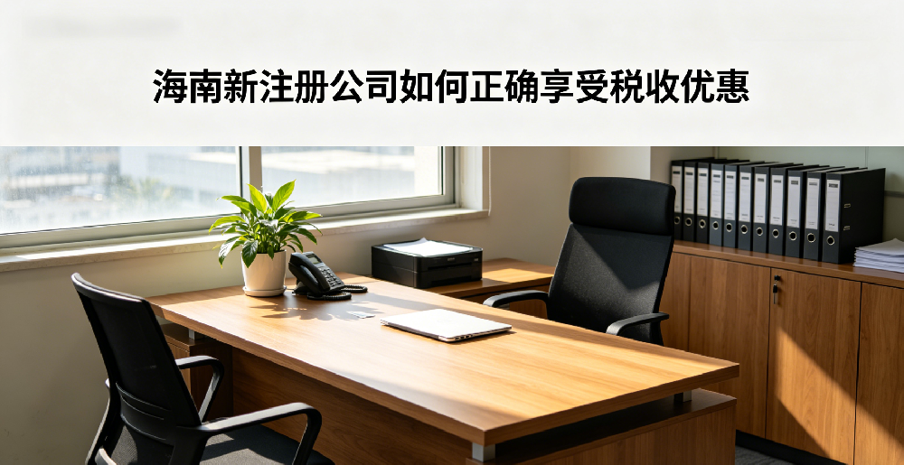 海南新注册公司如何正确享受税收优惠？