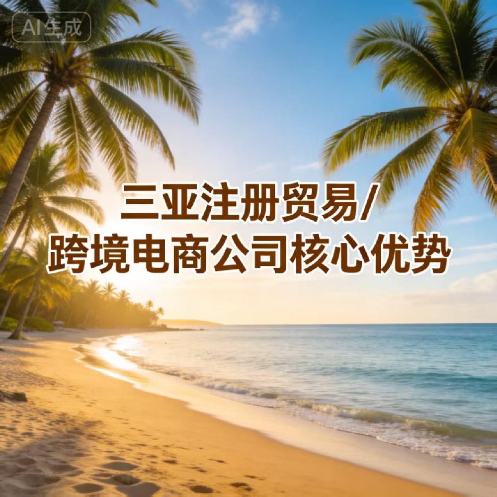 三亚注册贸易公司|跨境电商公司代办_海南自贸港公司注册流程费用