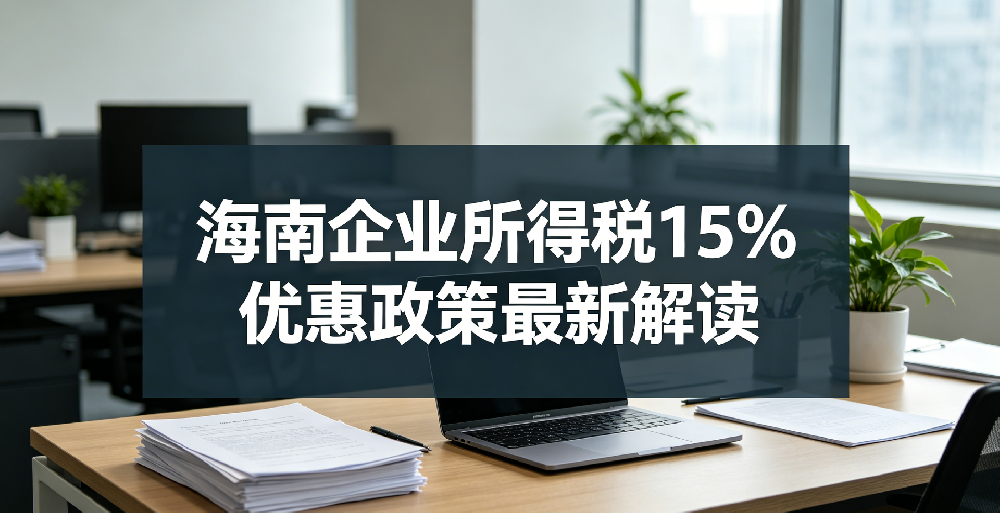 海南企业所得税 15% 优惠政策最新解读