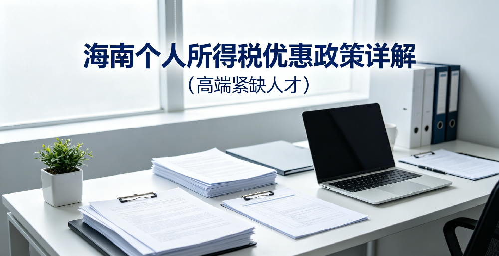 海南个人所得税优惠政策详解（高端紧缺人才）