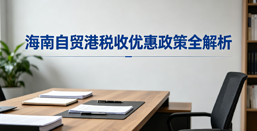海南自贸港税收优惠政策全解析