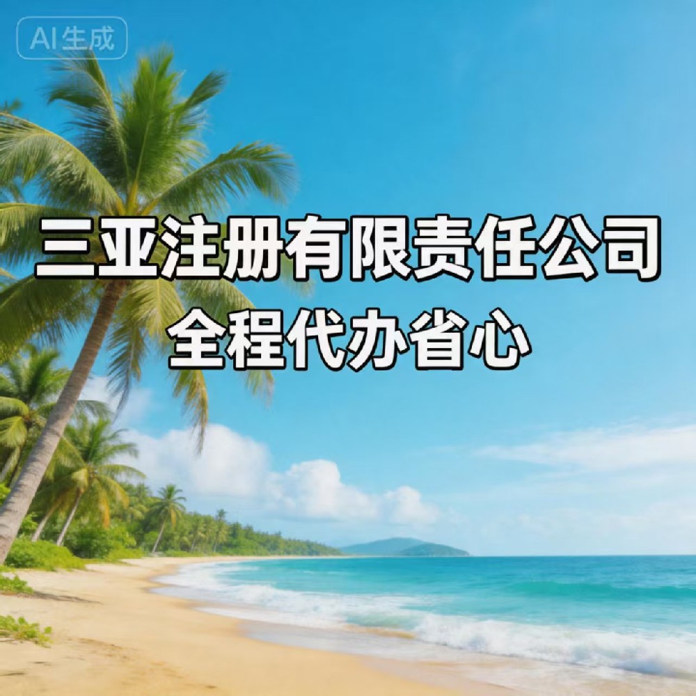 三亚注册有限责任公司｜全程代办省心，3-7天拿证享自贸港政策