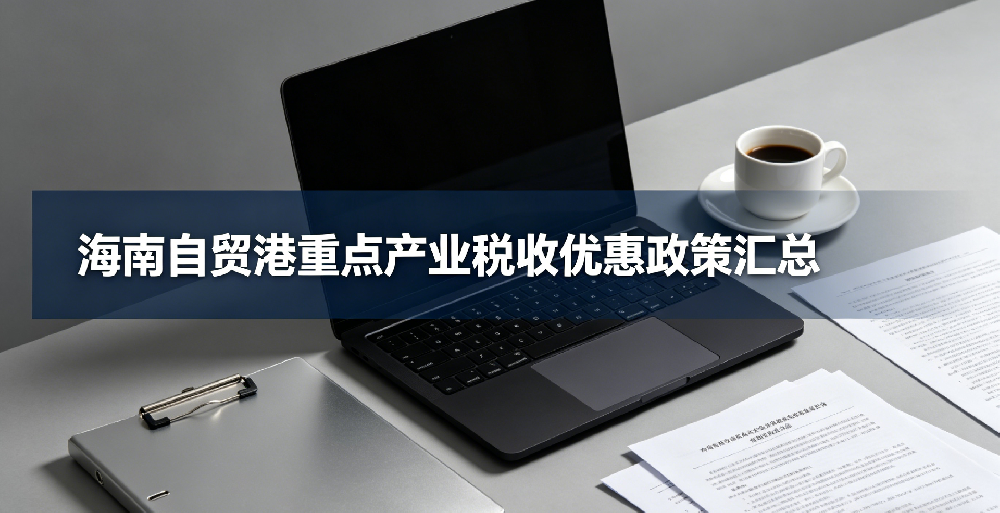 海南自贸港重点产业税收优惠政策汇总