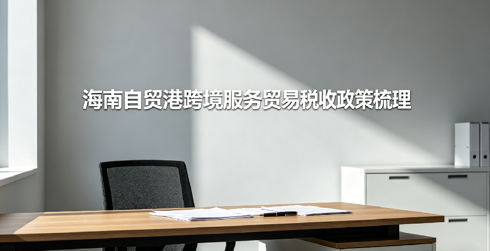 海南自贸港跨境服务贸易税收政策梳理