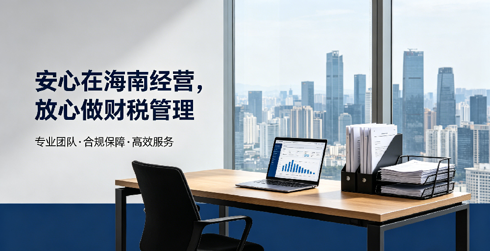 安心在海南经营，放心做财税管理