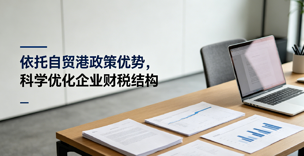 依托自贸港政策优势，科学优化企业财税结构
