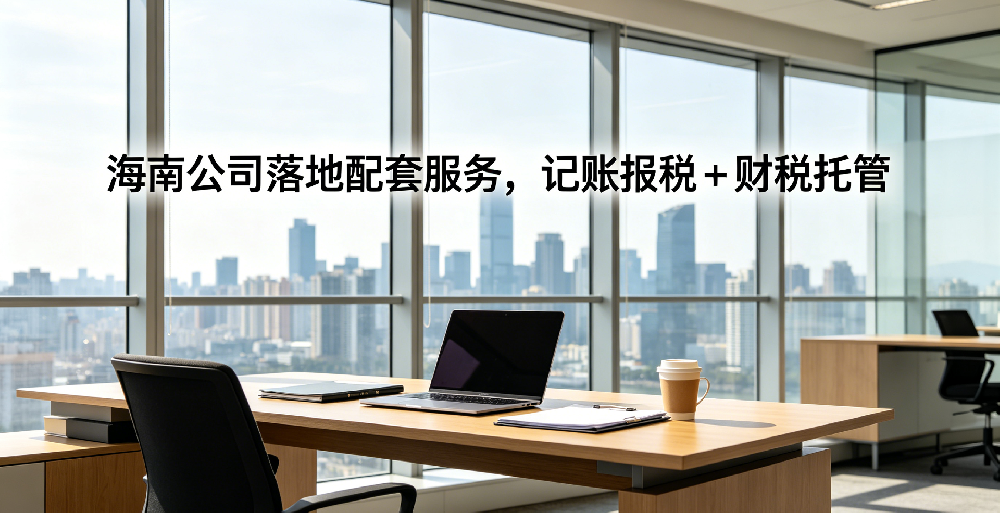 海南公司落地配套服务，记账报税 + 财税托管