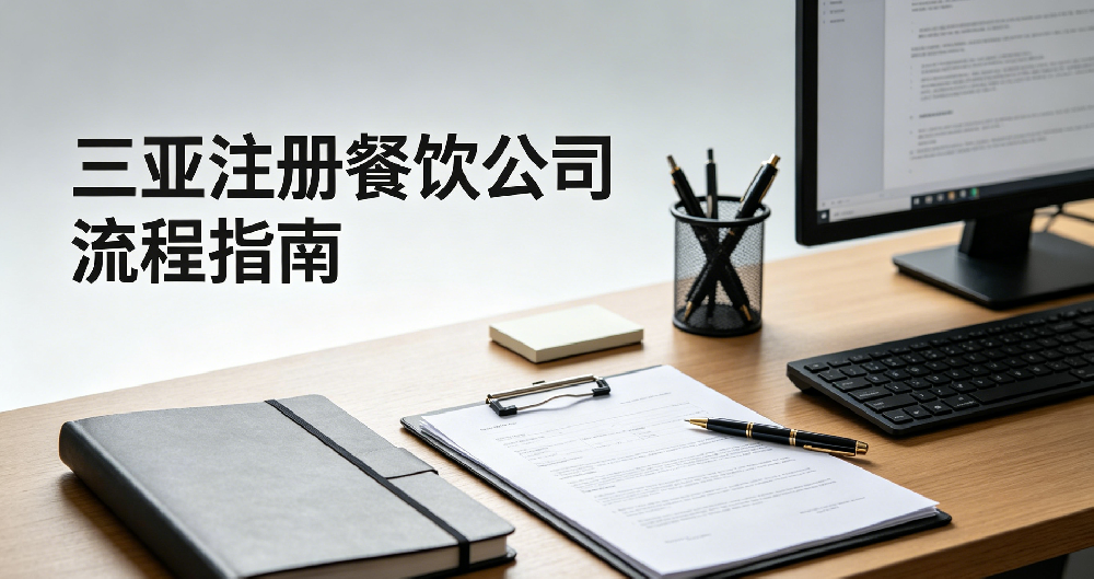 三亚注册餐饮公司流程｜食品经营许可证代办一站式指南